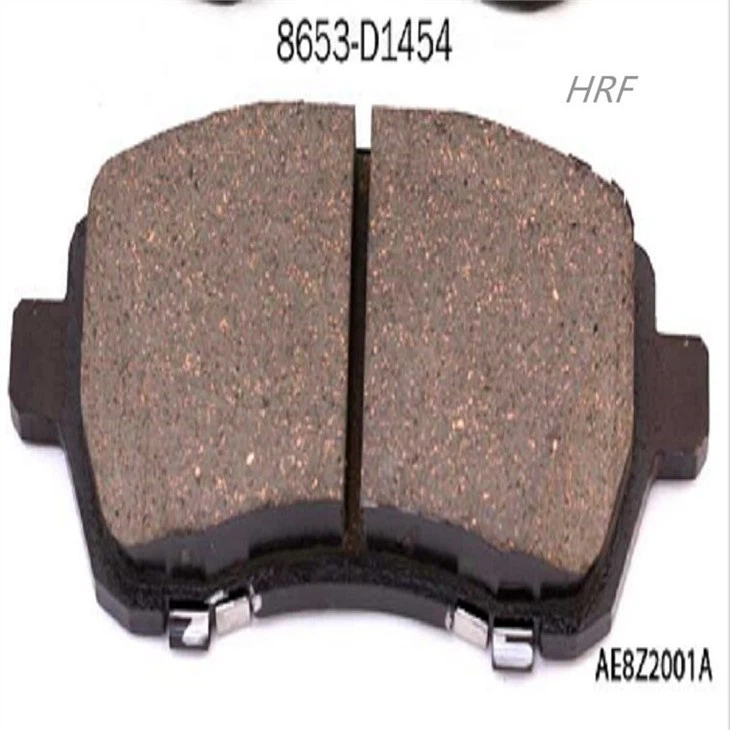 2 high braking performance brake pads